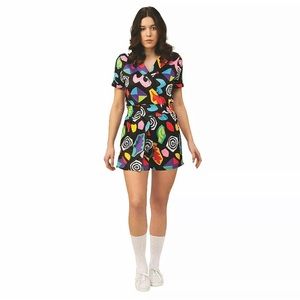 Stranger Things Halloween Costume Romper Dress NEW